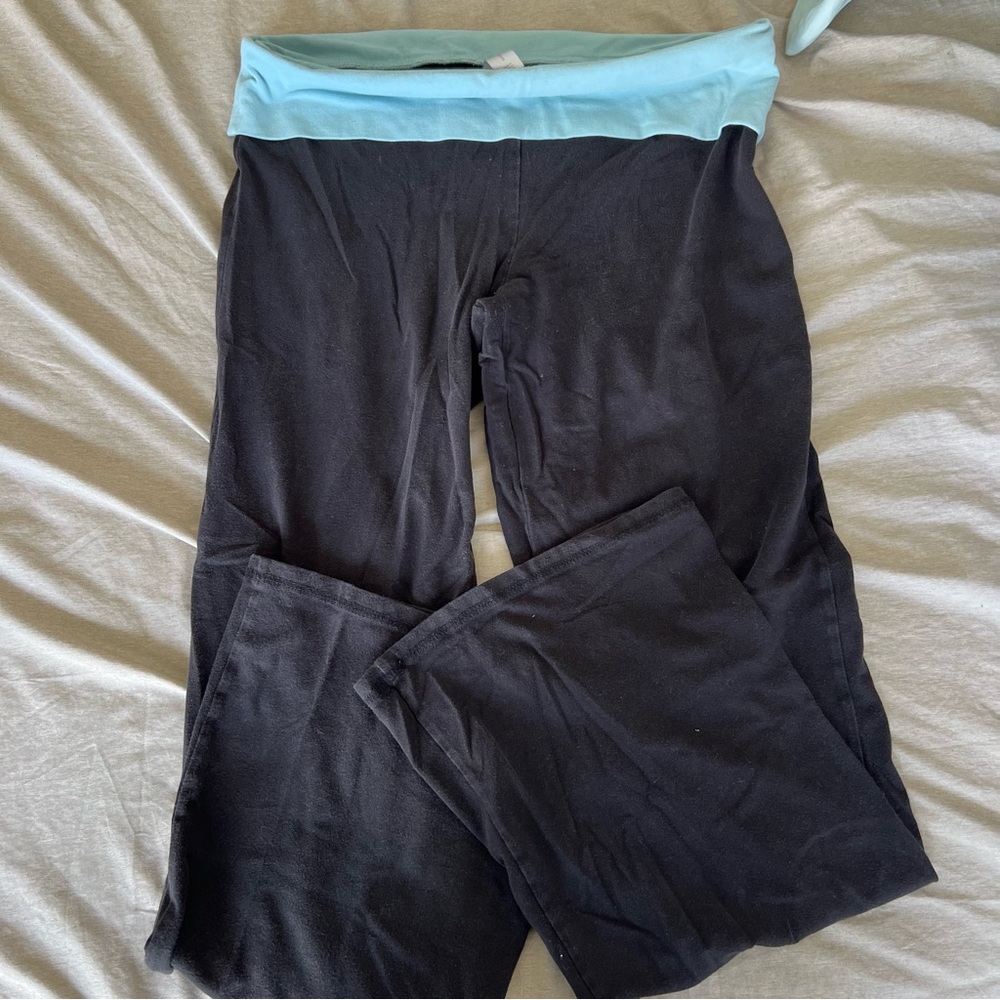 No Boundaries Fold over Flare Leggings